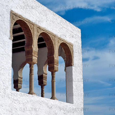 Arkitektur i Mojacar, Spanien