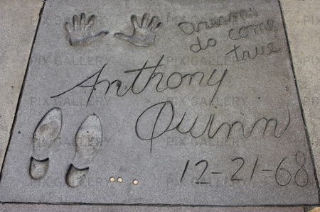Anthony Quinn, Hollywood boulevard
