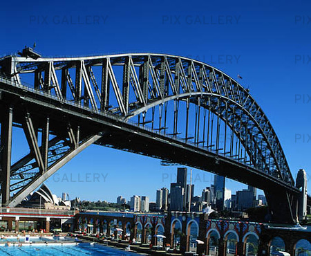 Harbor Bridge in Sydney, Australia