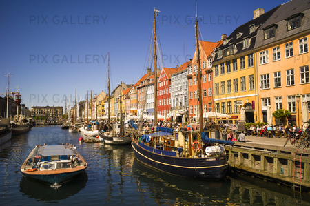 Nyhavn i Köpenhamn; Danmark