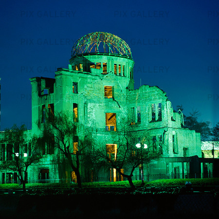 A-bomb Dome i Hiroshima, Japan