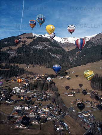 Air balloon, Switzerland