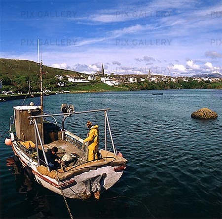 Fiskare i Irland