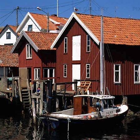 Sjöbod i Kyrkesund, Bohuslän