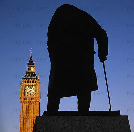 Winston Churchill i London