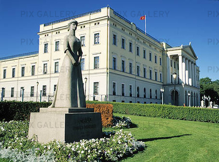 Kungliga slottet i Oslo, Norge