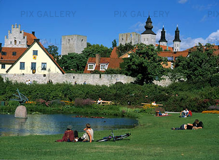 Almedalen i Visby, Gotland