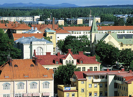 View of Söderhamn, Hälsingland