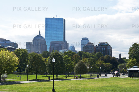 Boston Common. Park i Boston, USA