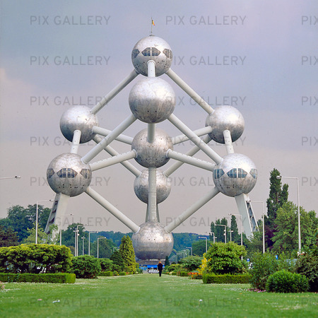 Atomium i Bryssel, Belgien