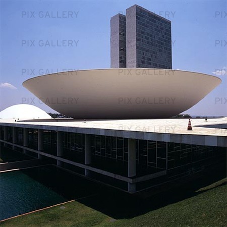 Congress building in Brasilia, Brazil