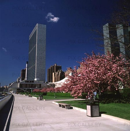 FN:s byggnad i New York, USA