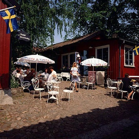 Café i Alingsås, Västergötland