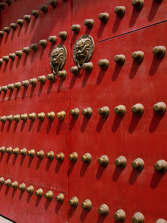 Dörr i Peking, Kina