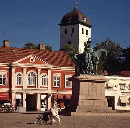 Square in Uddevalla, Bohuslän