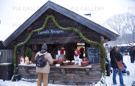 Julmarknad på Skansen, Stockholm
