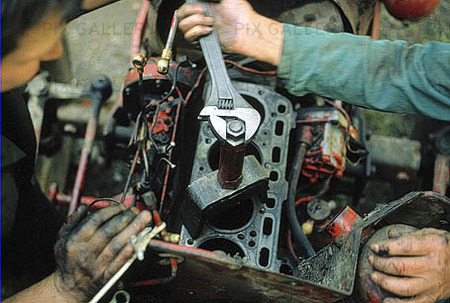 Reparation av motor