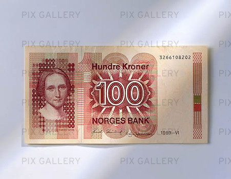 Hundra kronor, Norge