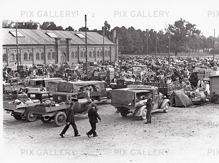 Partitorget på Heden i Göteborg, 1937