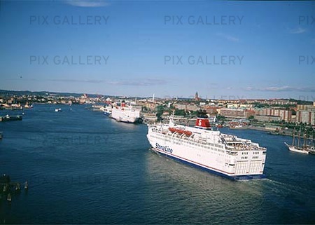 Stena Line i Göteborgs hamn
