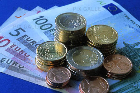 Euromynt och sedlar