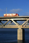 Truck on the Öresund Bridge, Skåne