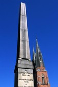 Obelisk i Uppsala, Uppland