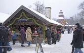 Christmas market at Skansen, Stockholm