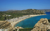 Vai Beach på Kreta, Grekland