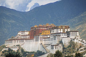 Potalatemplet i Tibet, Kina