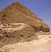 Step pyramid in Sakkara, Egypt