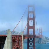 Golden Gate Bridge i San Francisco, USA
