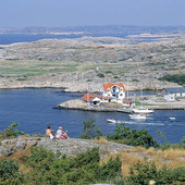 Utsikt från Marstrand, Bohuslän