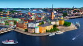 Panorama över Stockholm