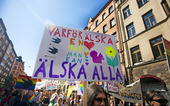 Demonstration, Stockholm Pride festival
