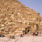 Cheops pyramiden i Giza, Egypten