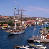 Segelfartyg i Kyrkesund, Bohuslän