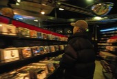 Boy in the record store