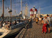 Folkliv i Göteborgs hamn