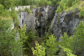 Dagbrottet Storrymningen i Dannemora gruvor, Uppland