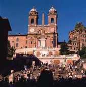 Spanska trappan i Rom, Italien