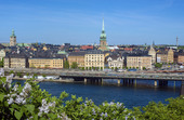 Vy över Stockholm
