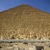 Pyramid vid Giza, Egypten