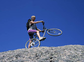Cykling med mountainbike