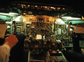 Cockpit i passagerarflyg