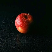 Rött äpple