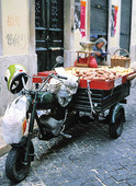 Motorcykel i Lissabon, Portugal