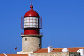 The lighthouse of Cabo de Sao Vincente, Portugal