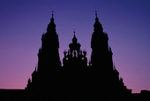 Katedralen Santiago de Compostela, Spanien