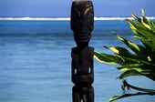 Totempåle på Tahiti